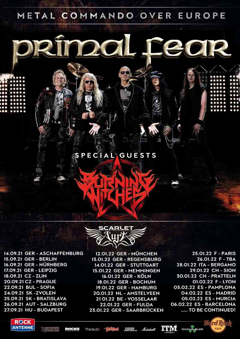 primal fear tour 2021